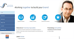 Desktop Screenshot of franchisespecialists.com